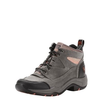 Ariat Terrain Gri / Pembe Outdoor Ayakkabı Bayan (36726-589)